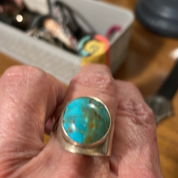 Beautiful turquoise ring from Cozumel. - Picture 3 of 5